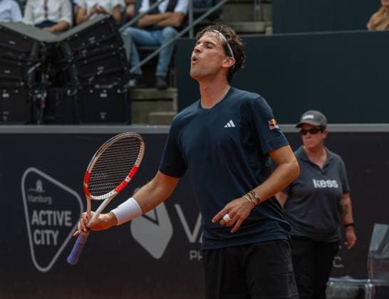 MSC Hamburg Ladies Open Tennis am Rothenbaum Hamburg 20..07.2025, Tennisstadion am Rothenbaum , Hamburg im Bild: MSC Hamburg Ladies Open Tennis am Rothenbaum Hamburg Domenic Thiem. AUT Â