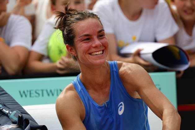 GER, Hamburg, xFSx, ATP250 Frauen-Tennistunier , MSC Hamburg Ladies Open 2025 , Finale ,20.07.2025 v.l. Lois Boisson (FRA) Siegerin in Hamburg Copyright: HMBxMedia FernandoxSoares