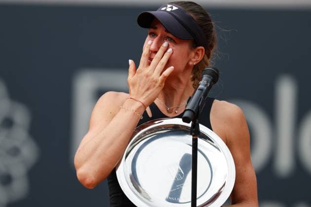 GER, Hamburg, xFSx, ATP250 Frauen-Tennistunier , MSC Hamburg Ladies Open 2025 , Finale ,20.07.2025 v.l. Anna Bondar (HUN) traurig , weint Copyright: HMBxMedia FernandoxSoares