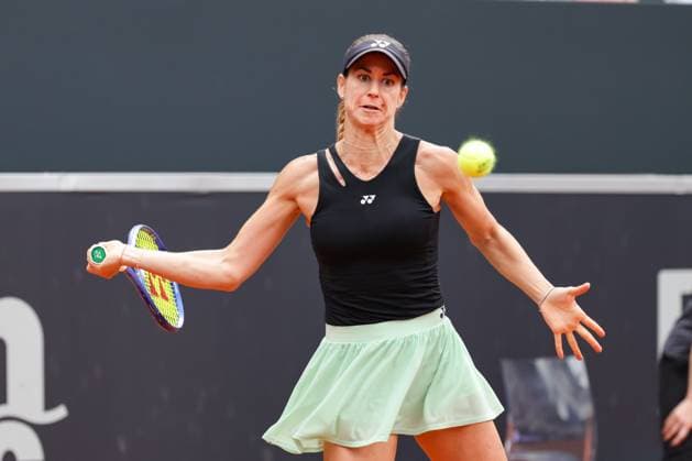 GER, Hamburg, xFSx, ATP250 Frauen-Tennistunier , MSC Hamburg Ladies Open 2025 , Finale ,20.07.2025 v.l. Anna Bondar (HUN) spielt eine Vorhand Copyright: HMBxMedia FernandoxSoares