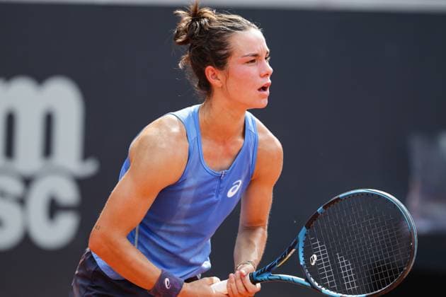 GER, Hamburg, xFSx, ATP250 Frauen-Tennistunier , MSC Hamburg Ladies Open 2025 , Finale ,20.07.2025 v.l. Lois Boisson (FRA) Wartet auf den Aufschlag Copyright: HMBxMedia FernandoxSoares