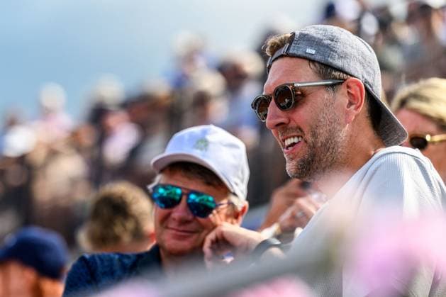 Sport Bilder des Tages 250720 Dirk Nowitzki in the stands during the singel final tennis match during day 8 on July 20, 2025 in Bastad. Photo: Mathilda Schuler BILDBYRAN kod MA MA0849 tennis ATP, Tennis Herren 250 nordea open bbeng *** 250720 Dirk Nowitzki in the stands during the singles final tennis match during day 8 on July 20, 2025 in Bastad Photo Mathilda Schuler BILDBYRAN kod MA MA0849 tennis atp 250 nordea open bbeng  Copyright: MATHILDAxSCHULER BB250720MA122