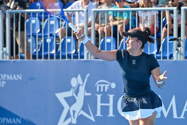 TENNIS - Internazionali di Tennis - Hopman Cup Bianca Andreescu of Canada during the Finals of Hopman Cup at Bari Fiera del Levante on July 20, 2025 in Bari, Italy Bari Italy  Copyright: xIPAxSport ABACAx