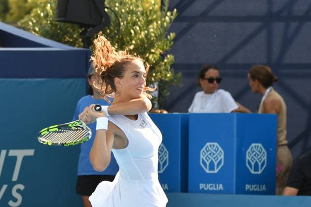 Sport Bilder des Tages RECORD DATE NOT STATED Lucia Bronzetti durante la Hopman Cup 2025 Domenica 20 Luglio 2025 Bari - Fiera del Levante Copyright: xAndreaxRositox DSC_2273