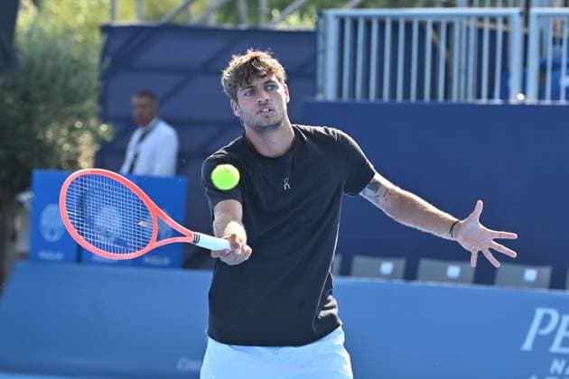 RECORD DATE NOT STATED Flavio Cobolli of Italy during the Finals of Hopman Cup at Bari on July 20, 2025 in Bari,Italy Copyright: xAndreaxRositox DSC_5797