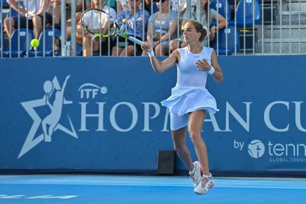 TENNIS - Internazionali di Tennis - Hopman Cup Lucia Bronzetti of Italy during the Finals of Hopman Cup at Bari Fiera del Levante on July 20, 2025 in Bari, Italy Bari Italy  Copyright: xIPAxSport ABACAx