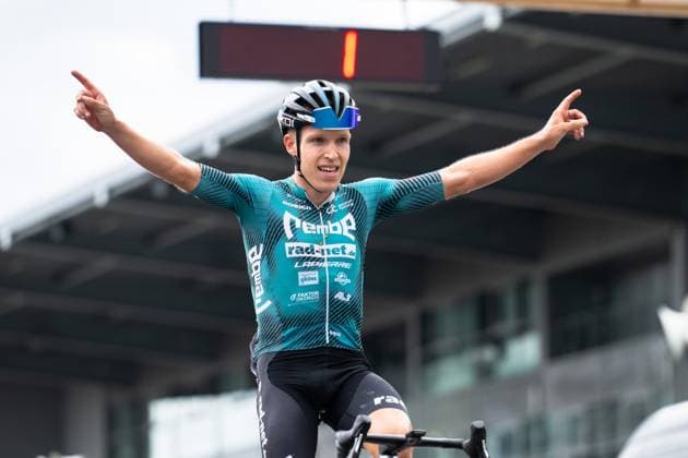 Radsport, Bundesliga Nürburgring, 20.07.2025 Sieger Johannes Adamietz (GER, REMBE rad-net) Nürburgring Rheinland-Pfalz