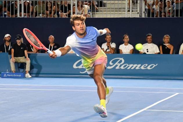 Flavio Cobolli of Italy during the Finals of Hopman Cup at Bari on July 20, 2025 in Bari,Italy  Copyright: xAndreaxRosito IPAxSportx xipa-agency.netx xx IPA_60653506 IPA_Agency_IPA60653506