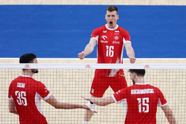 2025.07.20 Ergo Arena Gdansk Siatkowka mezczyzn Liga Narodow 2025 Francja - Polska N z Kamil Semeniuk Foto Piotr Matusewicz PressFocus 2025.07.20 Gdansk Men volleyball Nations League VNL France - Poland Kamil Semeniuk Credit: Piotr Matusewicz PressFocus NEWSPIX.PL --- newspix.pl POLAND OUT! 
