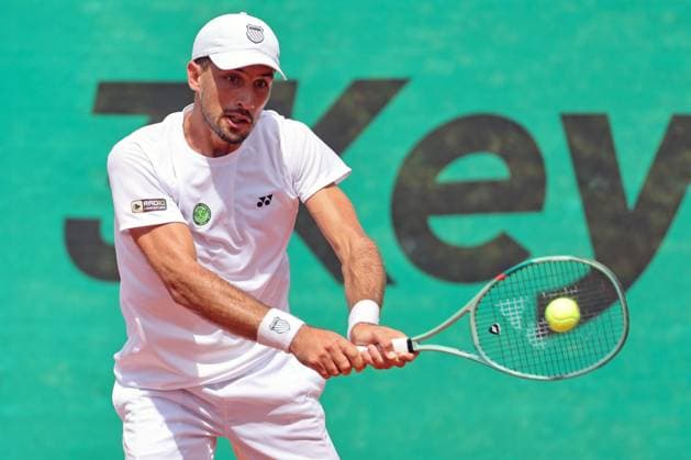 Tennis - 1. Bundesliga - FTC Palmengarten - Kölner THC Stadion RW - 20.07.25, Cachin, Pedro (CRO Palmengarten), -
