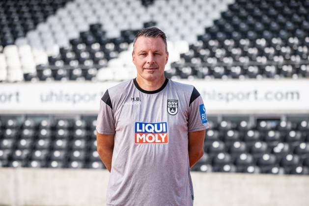 SSV Ulm 1846 Fußball; 3. Liga, Porträttermin 2025 2026 Torwarttrainer Holger Betz; SSV Ulm 1846 Fußball; 3. Liga, Porträttermin 2025 2026 Foto: Lucca Fundel Ulm Donaustadion Ulm Baden-Württemberg Deutschland