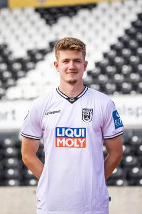 SSV Ulm 1846 Fußball; 3. Liga, Porträttermin 2025 2026 34 Jan Boller; SSV Ulm 1846 Fußball; 3. Liga, Porträttermin 2025 2026 Foto: Lucca Fundel Ulm Donaustadion Ulm Baden-Württemberg Deutschland