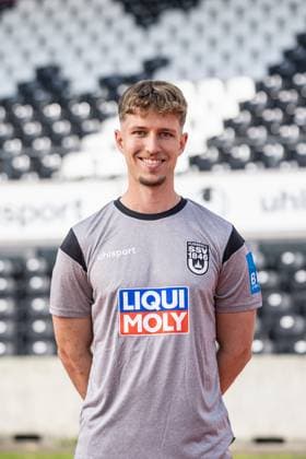 SSV Ulm 1846 Fußball; 3. Liga, Porträttermin 2025 2026 Spielanalyst Patrick Waltenberger; SSV Ulm 1846 Fußball; 3. Liga, Porträttermin 2025 2026 Foto: Lucca Fundel Ulm Donaustadion Ulm Baden-Württemberg Deutschland
