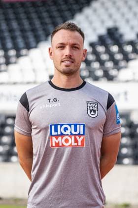 SSV Ulm 1846 Fußball; 3. Liga, Porträttermin 2025 2026 Atlethiktrainer Tim Gulde; SSV Ulm 1846 Fußball; 3. Liga, Porträttermin 2025 2026 Foto: Lucca Fundel Ulm Donaustadion Ulm Baden-Württemberg Deutschland