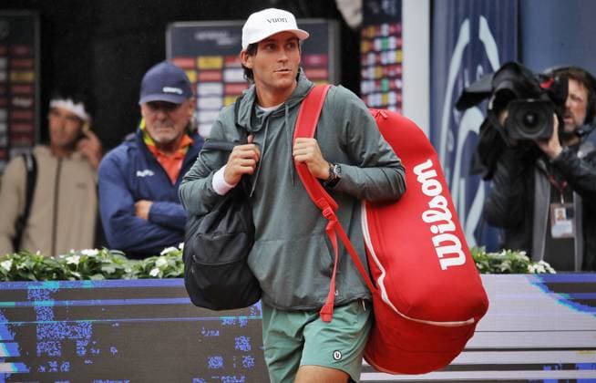 TENNIS - ATP, Tennis Herren Generali Open 2025 KITZBUEHEL,AUSTRIA,21.JUL.25 - TENNIS - ATP World Tour, Generali Open. Image shows Tristan Boyer (USA).  GEPAxpictures xMatthiasxHauer