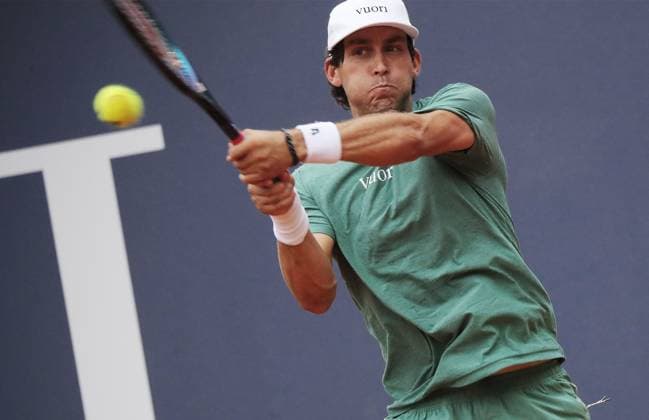 TENNIS - ATP, Tennis Herren Generali Open 2025 KITZBUEHEL,AUSTRIA,21.JUL.25 - TENNIS - ATP World Tour, Generali Open. Image shows Tristan Boyer (USA).  GEPAxpictures xMatthiasxHauer
