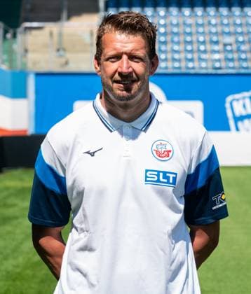 Dirk Orlishausen, FC Hansa Rostock, 3. Liga, Fußball, Portraittermin 2025 2026 Torwarttrainer Dirk Orlishausen (FC Hansa Rostock) beim Potraitfototermin im Ostseestadion. Rostock Ostseestadion Mecklenburg-Vorpommern Deutschland
