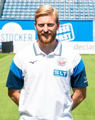 Daniel Rellmann, FC Hansa Rostock, 3. Liga, Fußball, Portraittermin 2025 2026 Athletik-Reha-Trainer Daniel Rellmann (FC Hansa Rostock) beim Potraitfototermin im Ostseestadion. Rostock Ostseestadion Mecklenburg-Vorpommern Deutschland