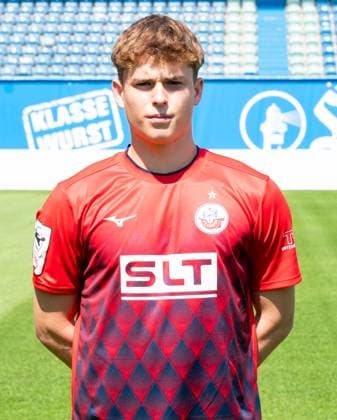 Erik Maurer, FC Hansa Rostock, 3. Liga, Fußball, Portraittermin 2025 2026 Torwart Erik Maurer (FC Hansa Rostock) beim Potraitfototermin im Ostseestadion. Rostock Ostseestadion Mecklenburg-Vorpommern Deutschland