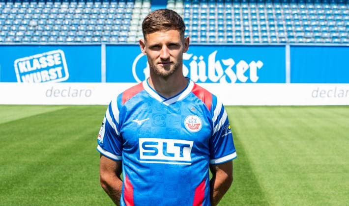Markus Schuster, FC Hansa Rostock, 3. Liga, Fußball, Portraittermin 2025 2026 Markus Schuster (FC Hansa Rostock) beim Potraitfototermin im Ostseestadion. Rostock Ostseestadion Mecklenburg-Vorpommern Deutschland
