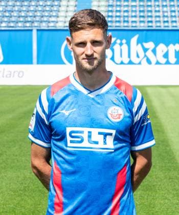 Markus Schuster, FC Hansa Rostock, 3. Liga, Fußball, Portraittermin 2025 2026 Markus Schuster (FC Hansa Rostock) beim Potraitfototermin im Ostseestadion. Rostock Ostseestadion Mecklenburg-Vorpommern Deutschland