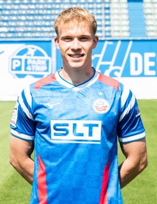 Felix Ruschke, FC Hansa Rostock, 3. Liga, Fußball, Portraittermin 2025 2026 Felix Ruschke (FC Hansa Rostock) beim Potraitfototermin im Ostseestadion. Rostock Ostseestadion Mecklenburg-Vorpommern Deutschland