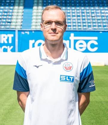 Oliver Grebing, FC Hansa Rostock, 3. Liga, Fußball, Portraittermin 2025 2026 Videoanalyst Oliver Grebing (FC Hansa Rostock) beim Potraitfototermin im Ostseestadion. Rostock Ostseestadion Mecklenburg-Vorpommern Deutschland
