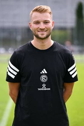 Physiotherapeut Jonathan Hoppe; Fortuna Düsseldorf; 2.BL, Porträttermin 2025 2026