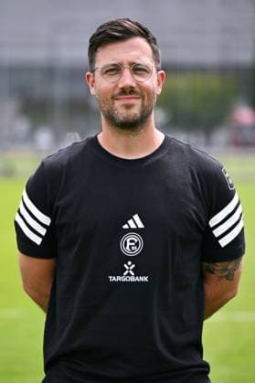 Physiotherapeut Mathias Eckl; Fortuna Düsseldorf; 2.BL, Porträttermin 2025 2026