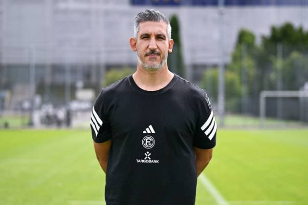 Athletiktrainer Engin Cicem; Fortuna Düsseldorf; 2.BL, Porträttermin 2025 2026