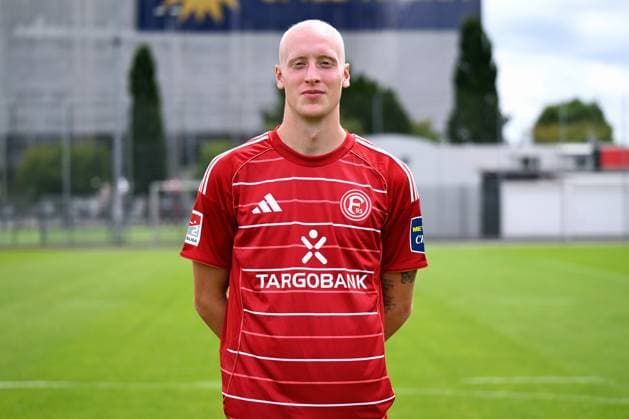 Valgeir Lunddal; Fortuna Düsseldorf; 2.BL, Porträttermin 2025 2026