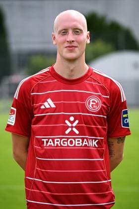 Valgeir Lunddal; Fortuna Düsseldorf; 2.BL, Porträttermin 2025 2026