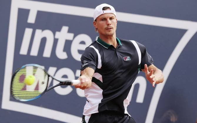 TENNIS - ATP, Tennis Herren Generali Open 2025 KITZBUEHEL,AUSTRIA,21.JUL.25 - TENNIS - ATP World Tour, Generali Open. Image shows Marton Fucsovics (HUN).  GEPAxpictures xMatthiasxHauer