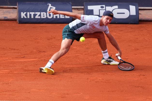 Joel Schwaerzler (AUT) Tennis - Generali Open Kitzbuehel 2025 - ATP, Tennis Herren 250 - Kitzbuehler Tennis Club - Kitzbuehel - Tirol - Oesterreich - 21 July 2025. Copyright: xJuergenxHasenkopfx