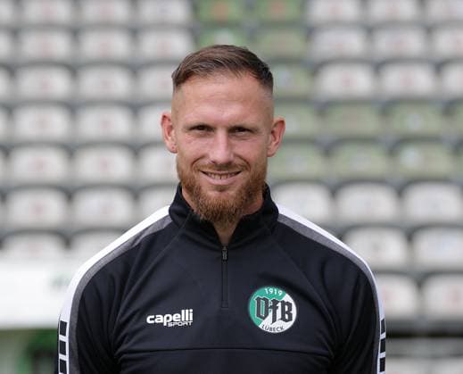 Co-Trainer Pierre Becken ;VfB Luebeck, RL Nord, Portraettermin 2025 2026