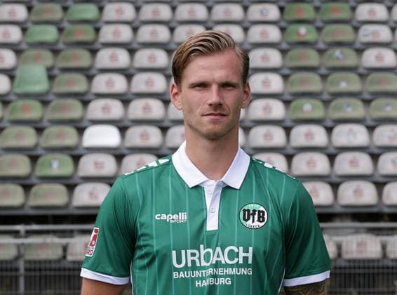 Luca Menke (VfB Luebeck) ;VfB Luebeck, RL Nord, Portraettermin 2025 2026