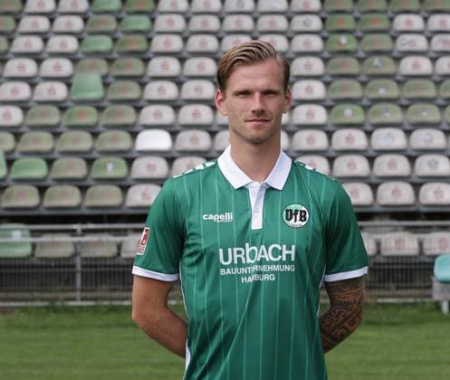 Luca Menke (VfB Luebeck) ;VfB Luebeck, RL Nord, Portraettermin 2025 2026
