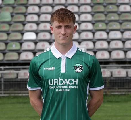 Bjarne Pfundheller (VfB Luebeck) ;VfB Luebeck, RL Nord, Portraettermin 2025 2026