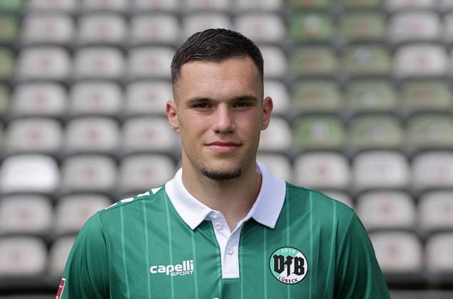 Antonio Verinac (VfB Luebeck) ;VfB Luebeck, RL Nord, Portraettermin 2025 2026
