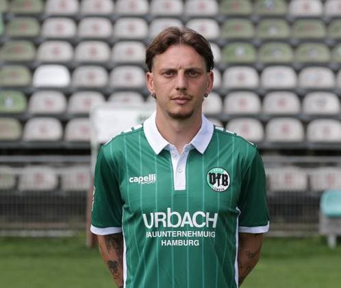 Fabian Istefo (VfB Luebeck) ;VfB Luebeck, RL Nord, Portraettermin 2025 2026
