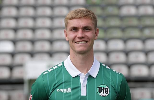 Julian Albrecht (VfB Luebeck) ;VfB Luebeck, RL Nord, Portraettermin 2025 2026