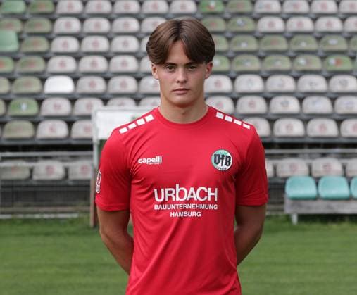 Torhueter Phillip Diestel (VfB Luebeck) ;VfB Luebeck, RL Nord, Portraettermin 2025 2026