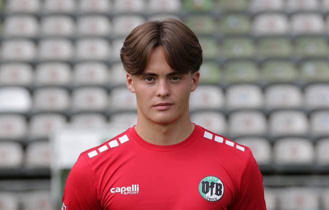 Torhueter Phillip Diestel (VfB Luebeck) ;VfB Luebeck, RL Nord, Portraettermin 2025 2026
