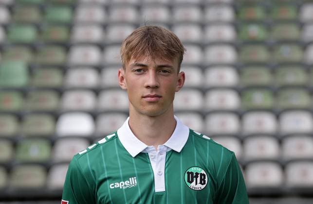 Henry Jeschonek (VfB Luebeck) ;VfB Luebeck, RL Nord, Portraettermin 2025 2026