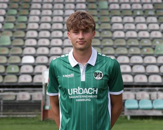 Samuel Schwoon (VfB Luebeck) ;VfB Luebeck, RL Nord, Portraettermin 2025 2026