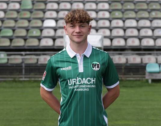 Jaromir grimm (VfB Luebeck) ;VfB Luebeck, RL Nord, Portraettermin 2025 2026