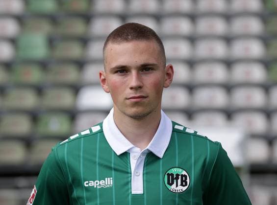 Linus Goldmann (VfB Luebeck) ;VfB Luebeck, RL Nord, Portraettermin 2025 2026