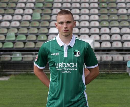 Linus Goldmann (VfB Luebeck) ;VfB Luebeck, RL Nord, Portraettermin 2025 2026