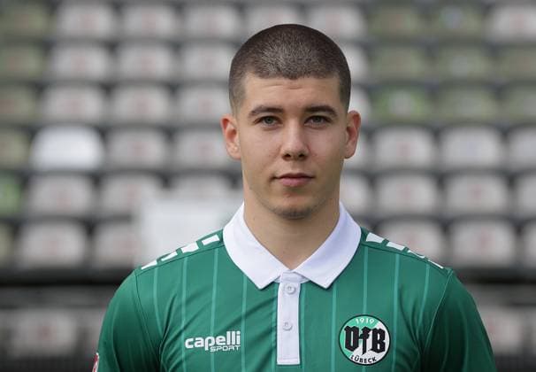 Ramiz Demir (VfB Luebeck) ;VfB Luebeck, RL Nord, Portraettermin 2025 2026