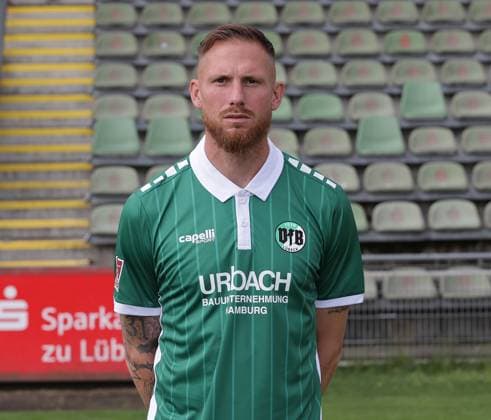 Pierre Becken (VfB Luebeck) ;VfB Luebeck, RL Nord, Portraettermin 2025 2026